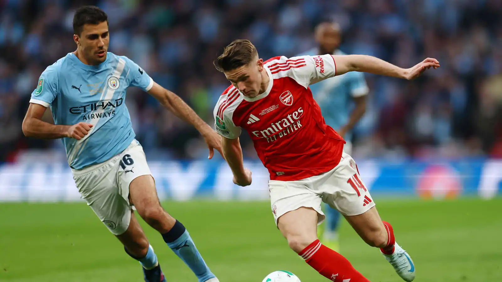 تغطية مباشرة لمباراة مانشستر سيتي وآرسنال في نهائي كأس الرابطة الإنجليزية