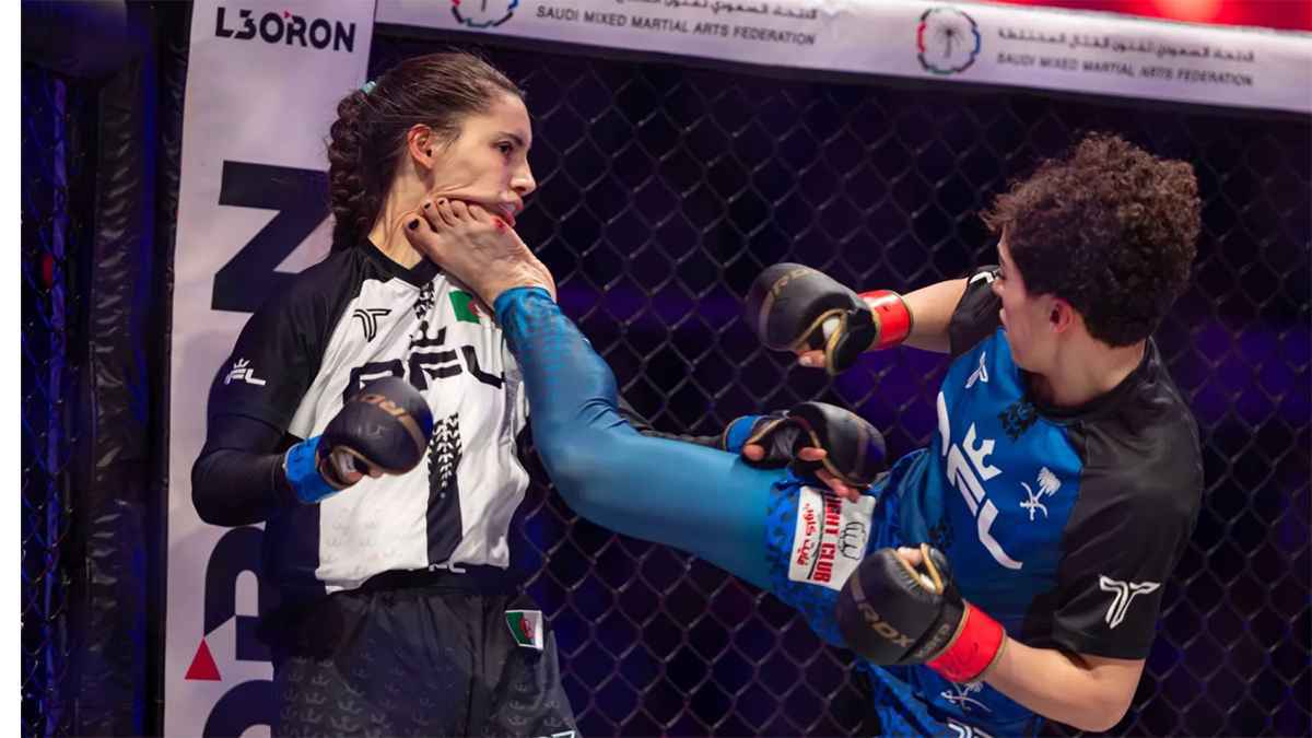 احتفال مثير من السعودية هتان السيف بعد إسقاط منافستها الجزائرية (فيديو)