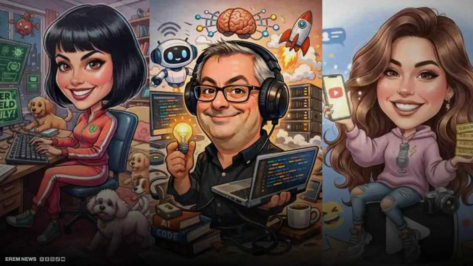 يأخذ منك الكثير مقابل "صورة ".. تحذيرات من ترند "AI caricature" (فيديو إرم)