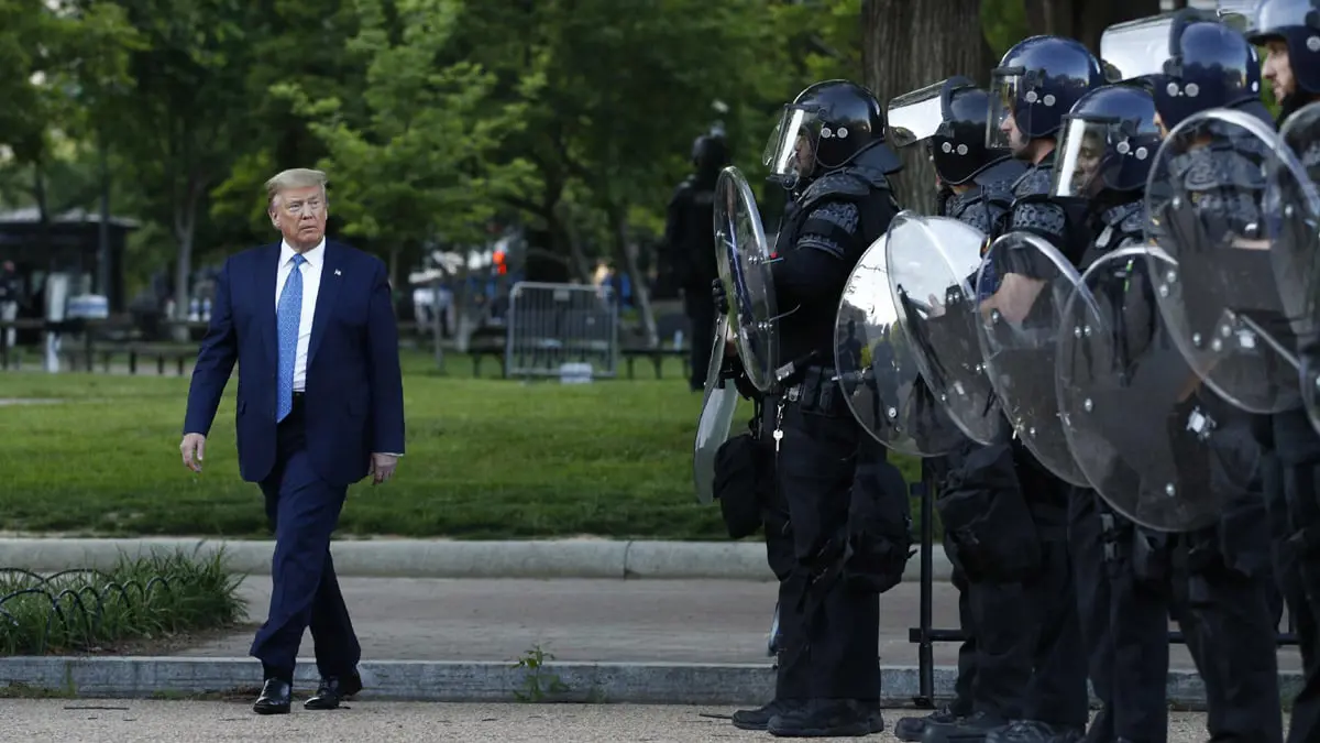 دونالد ترامب رئيس لولاية واحدة شهدت فوضى وغضبا وانقسامات‎