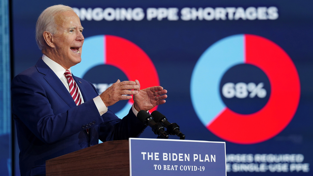 بايدن يعد بلقاحات مجانية "للجميع" ضد كورونا إذا فاز بالرئاسة