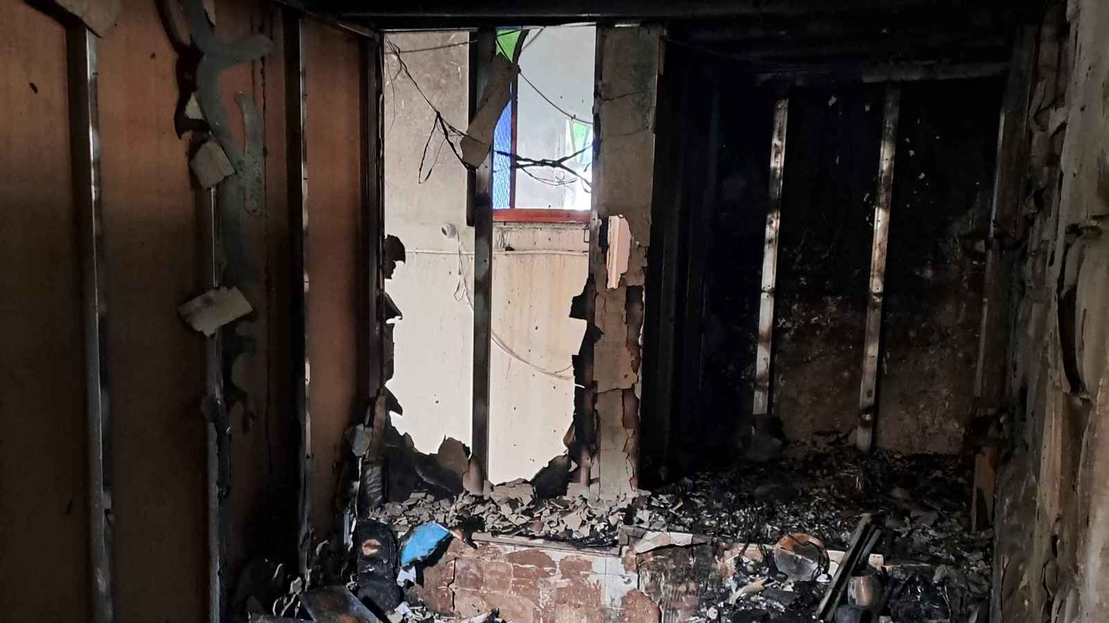 الجيش الإسرائيلي يحرق مسجداً في نابلس (فيديو)