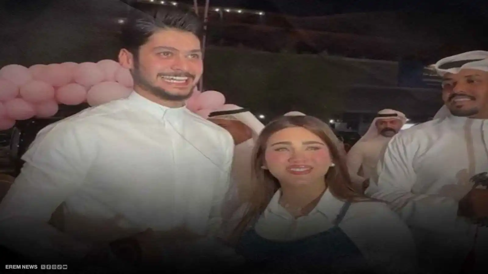 بلوغر عراقي يشعل شوارع بغداد احتفالاً بحمل زوجته