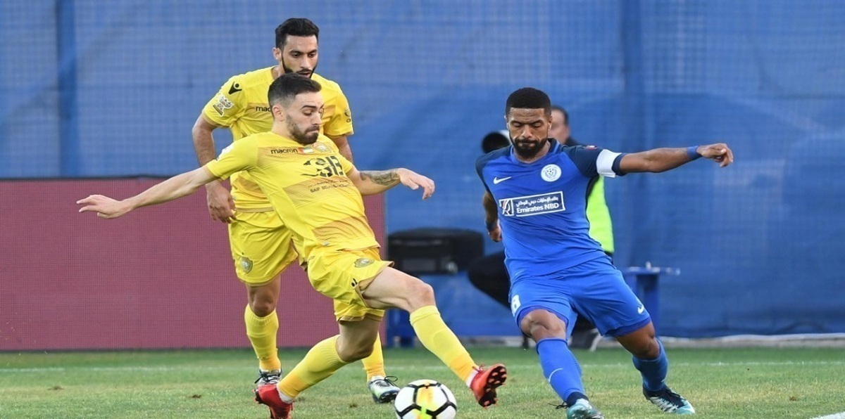نادي الوصل يخطف بطاقة التأهل لنصف نهائي بطولة كأس الخليج العربي من النصر (فيديو)