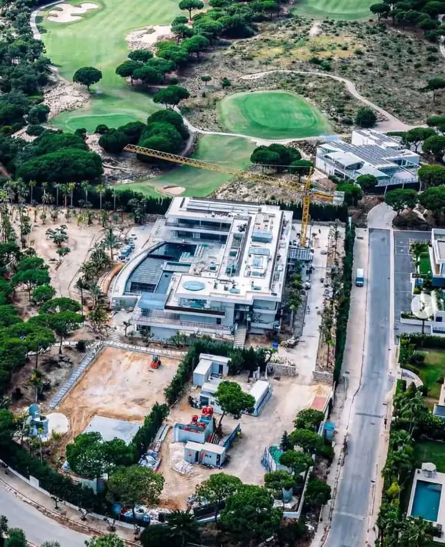 قصر كريستيانو رونالدو نجم النصر السعودي