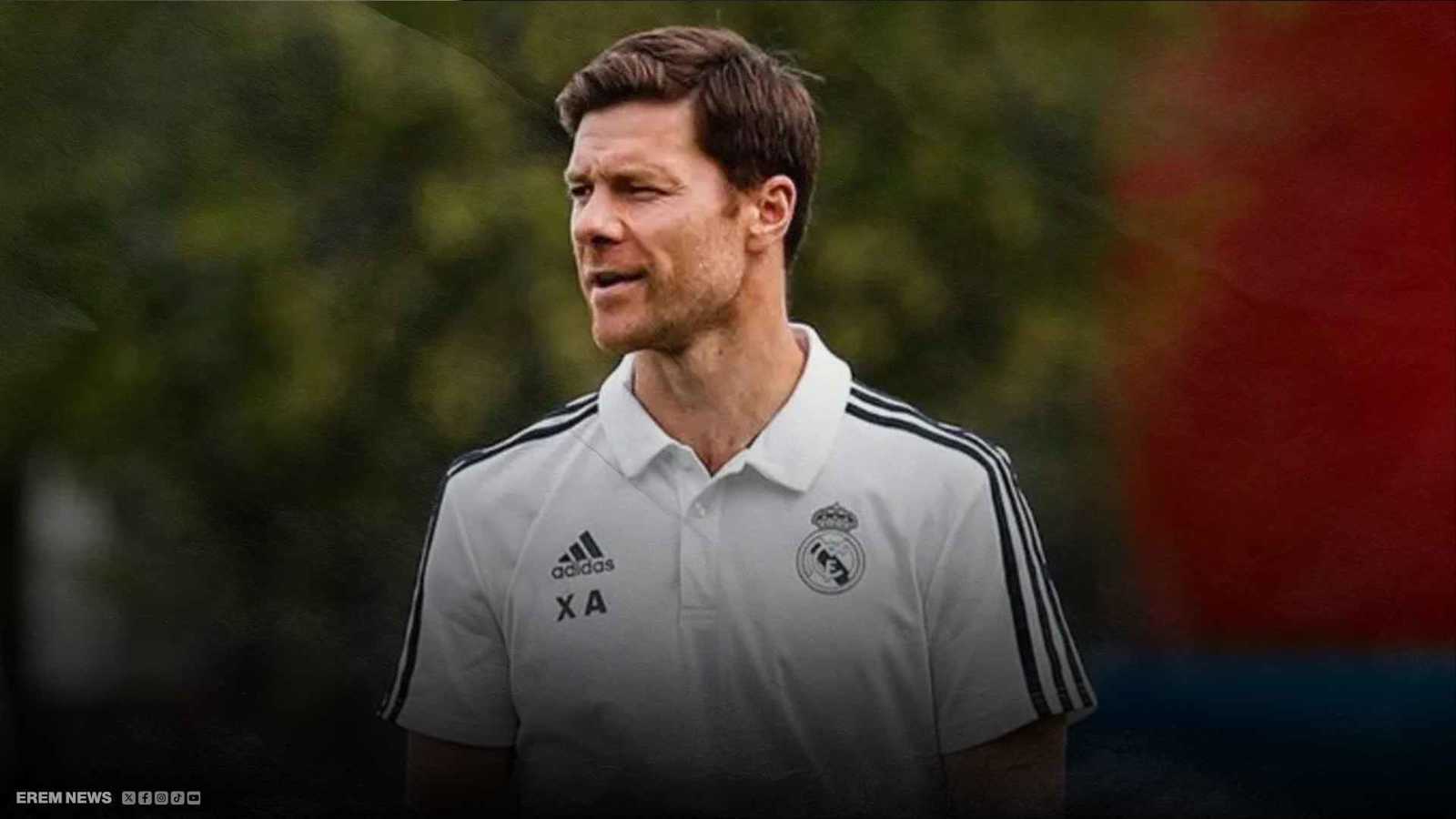 تشابي ألونسو مدرب ريال مدريد