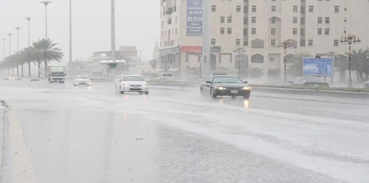 تواصل هطول الأمطار الغزيرة في السعودية وتحذيرات من تشكل السيول (فيديو)