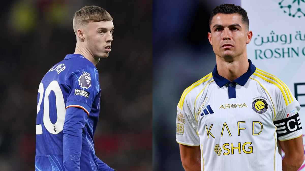 ترتيب صادم لكريستيانو رونالدو.. كول بالمر يختار أعظم 5 لاعبين