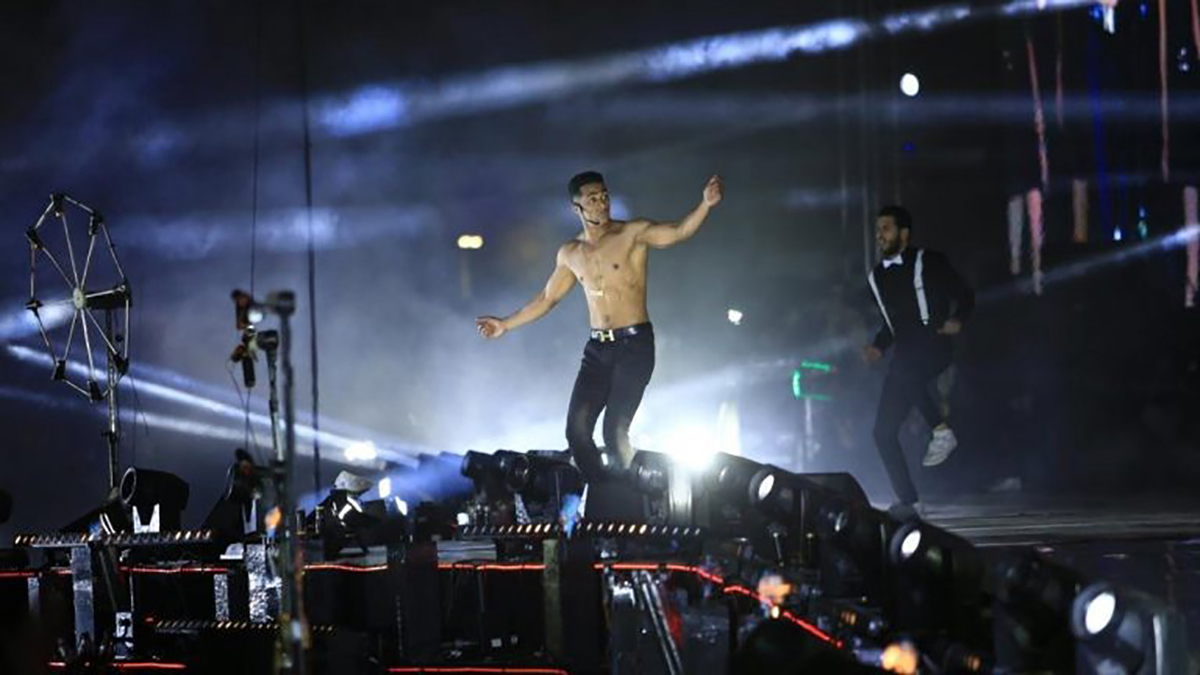 بعد ظهوره عاريًا.. كيف علق الفنانون على حفل محمد رمضان (فيديو)