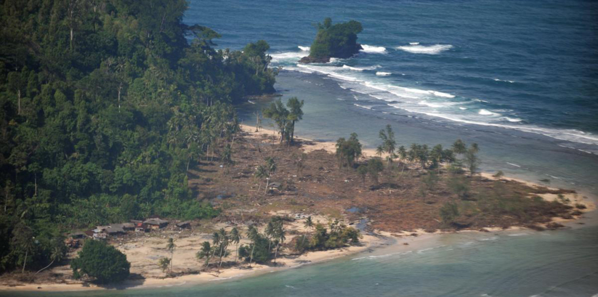 زلزال شدته 6 درجات قبالة سومطرة بإندونيسيا