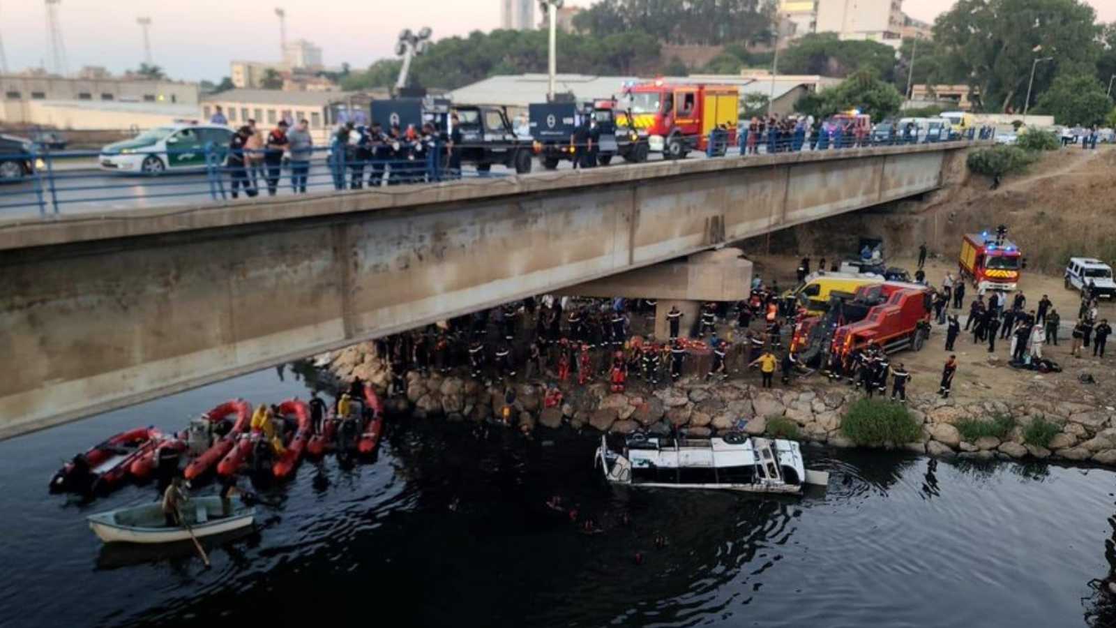 حداد وطني في الجزائر بسبب كارثة وادي الحراش (فيديو)