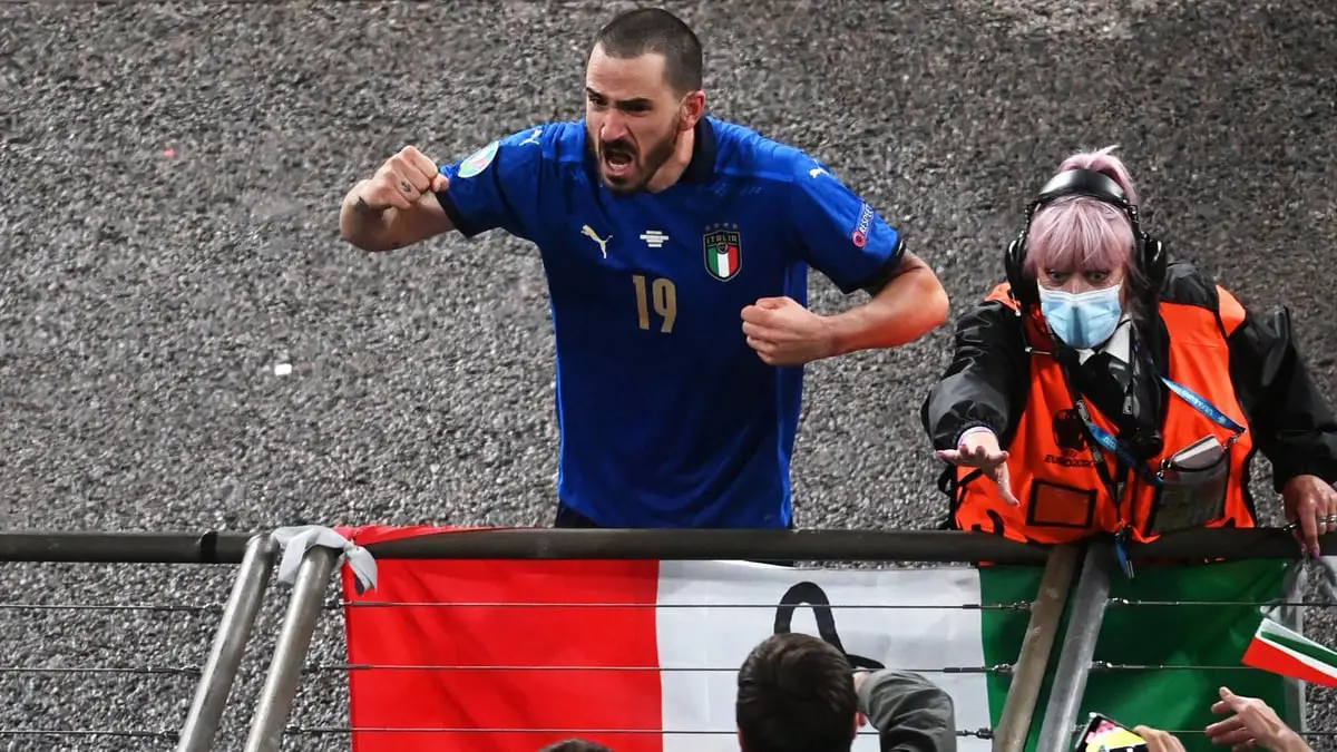 بونوتشي: لا نخشى من جماهير إنجلترا.. نفكر في كرة القدم والباقي مجرد "ثرثرة"