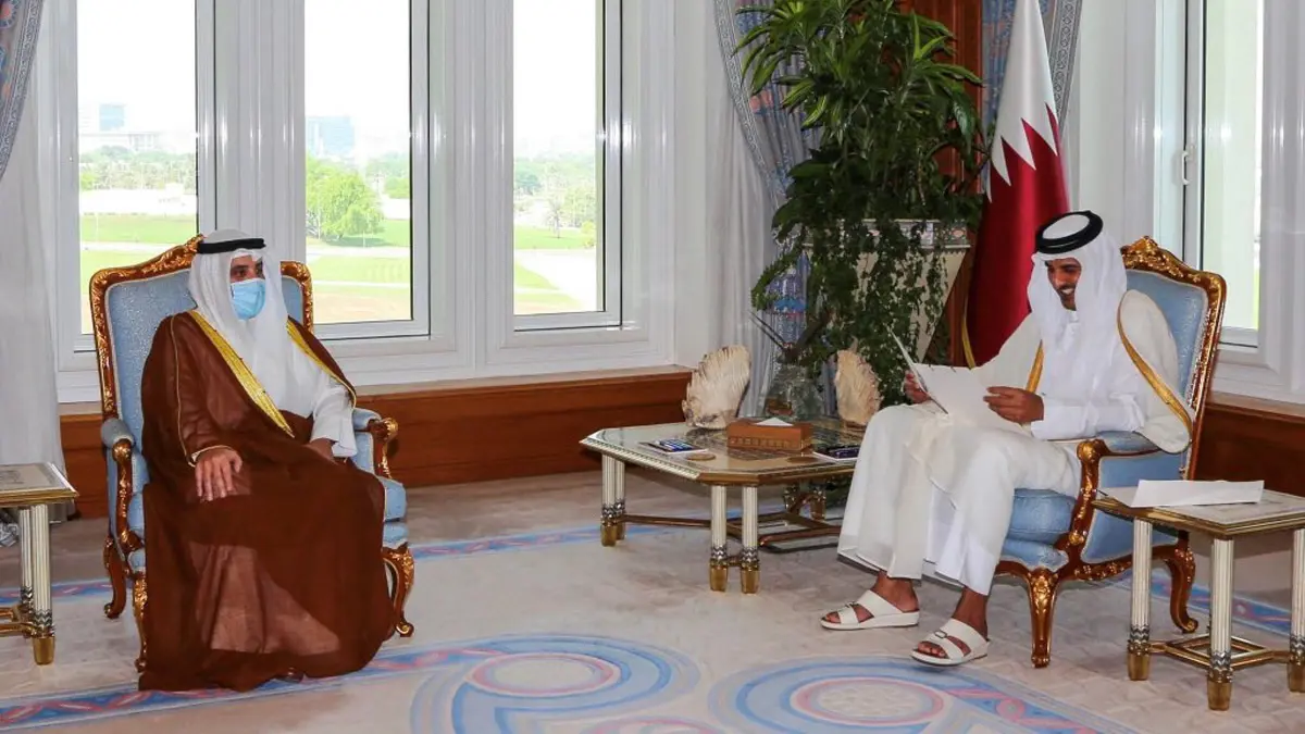 صحيفة: الرسالة الكويتية لأمير قطر أكدت استمرار الجهود لرأب الصدع الخليجي