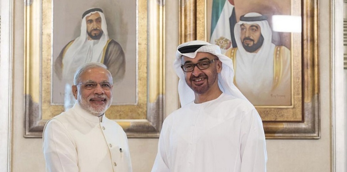 محمد بن زايد يبحث تعزيز التعاون الأمني مع الهند