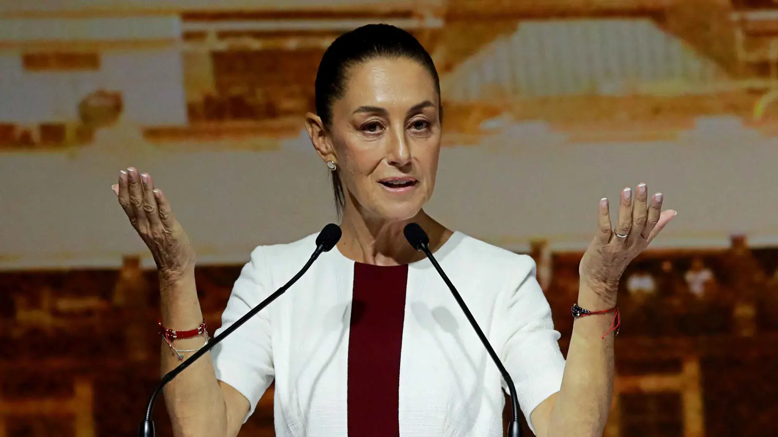 رئيسة المكسيك: واثقة من إبرام اتفاقات تجارية مواتية مع واشنطن