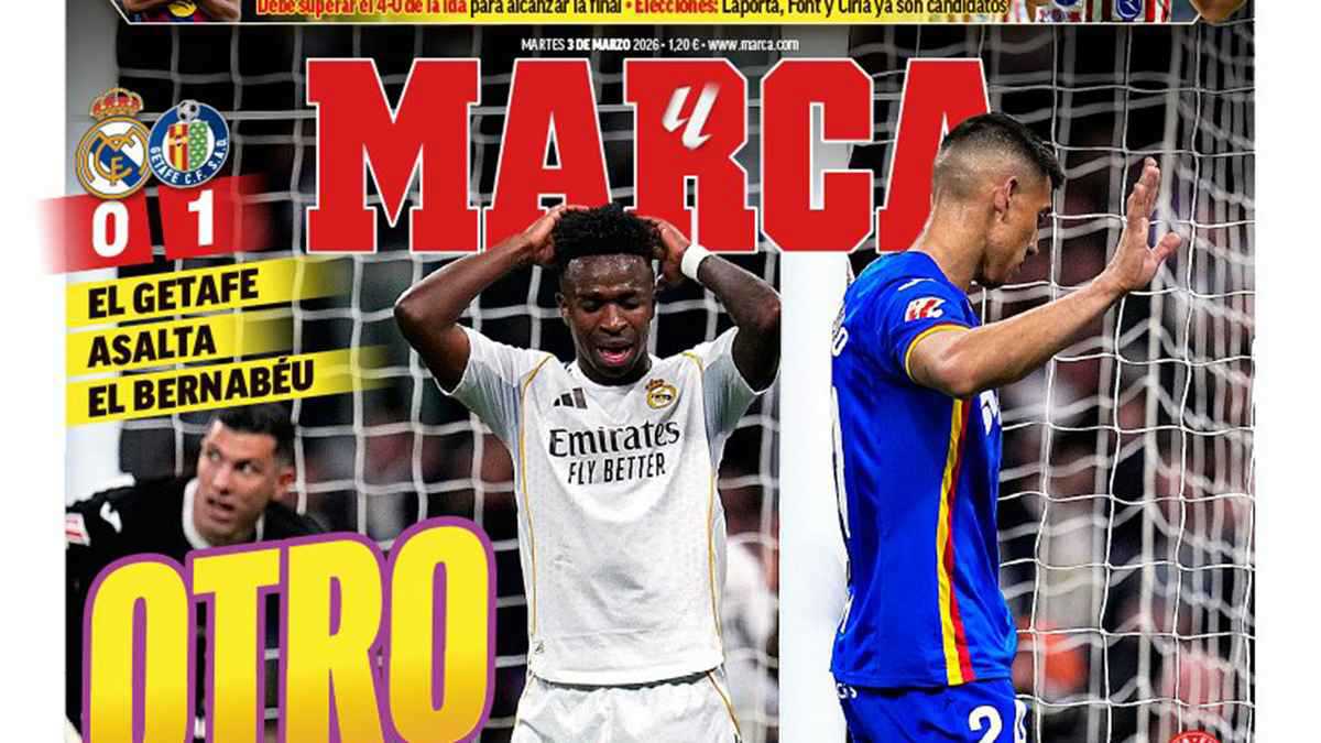 عناوين الصحف الرياضية: سقوط ريال مدريد و"حلم البارسا" وعاصفة توتنهام 