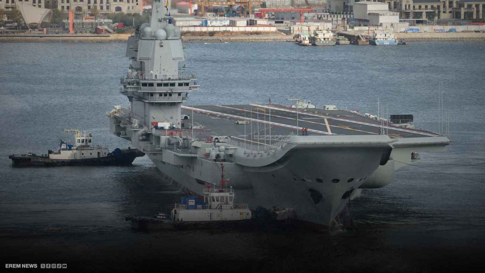 حاملة الطائرات الصينية “شاندونغ” 