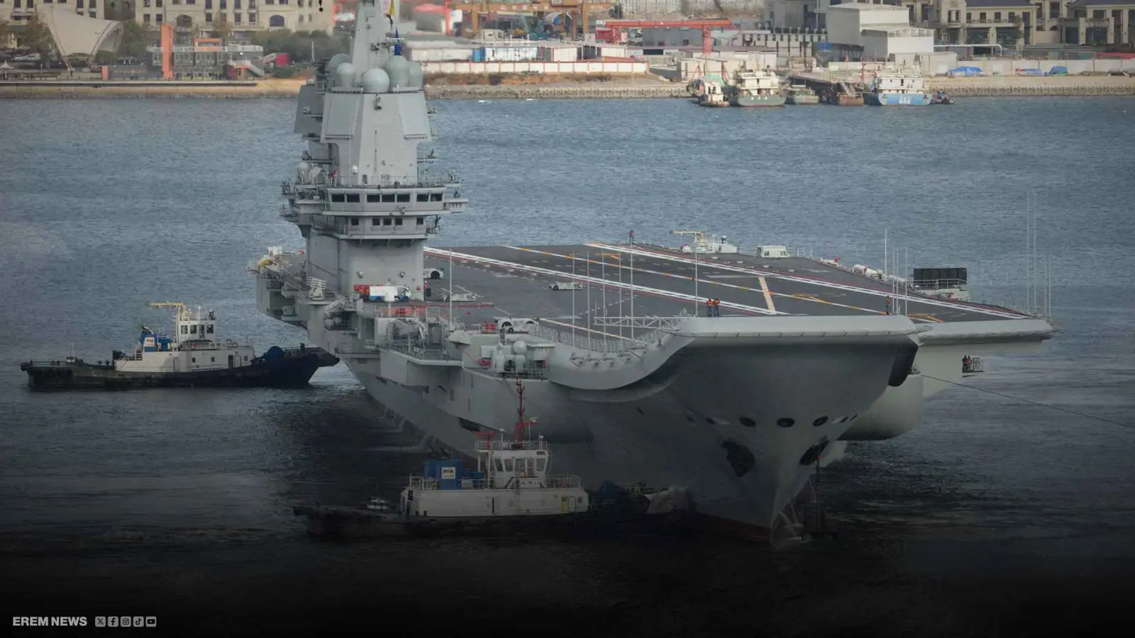 حاملة الطائرات الصينية “شاندونغ”