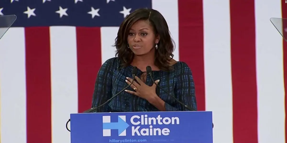 ما هو ترتيب ميشيل أوباما على قائمة السيدات الأوائل المؤثرات في الولايات المتحدة ؟