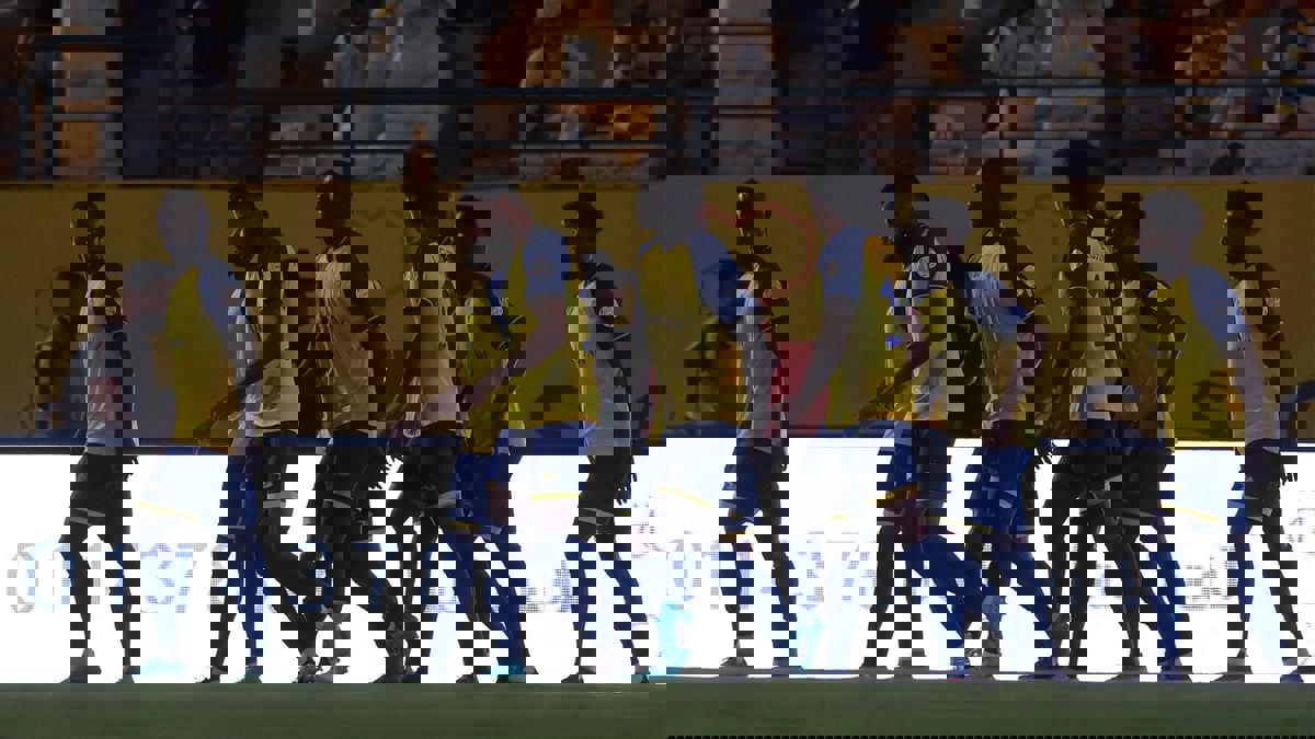 مباراة النصر ضد الوحدة.. تحذير لمسؤولي الملعب بعد إطفاء الأنوار عقب هدف أبوبكر