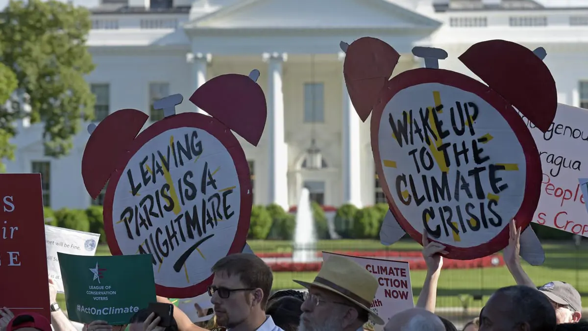 رسميا.. أمريكا تعود لاتفاقية باريس للمناخ