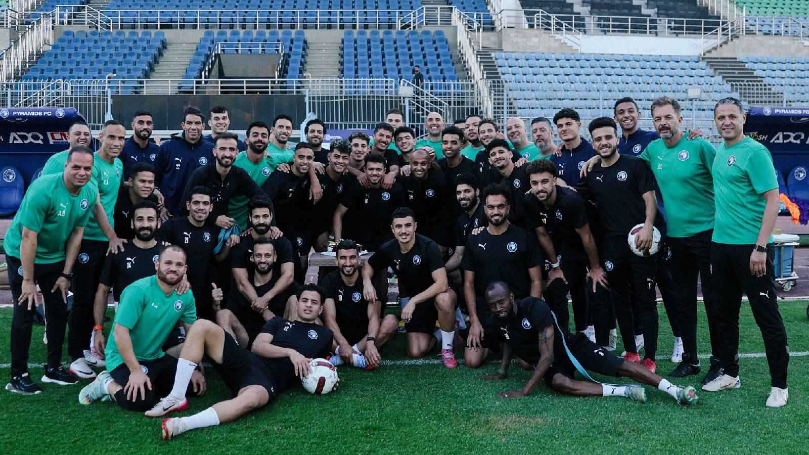 درع الدوري المصري يتصدر دولاب بطولات بيراميدز (صورة)
