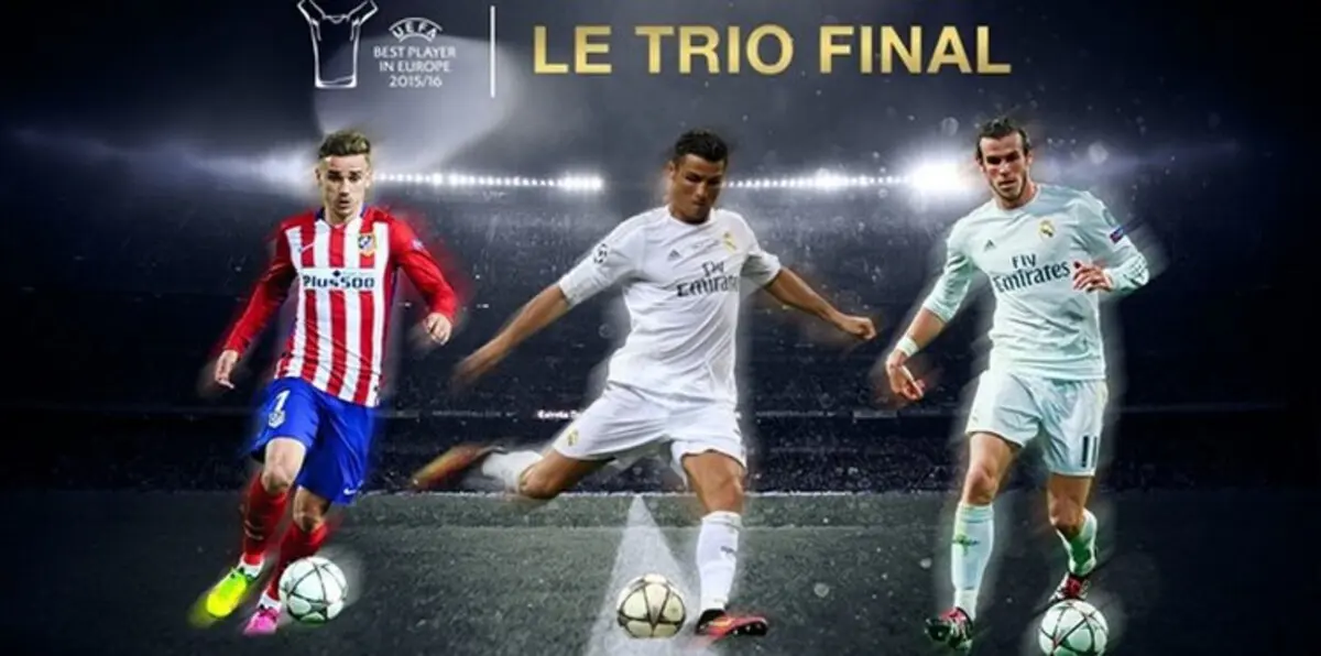 غريزمان وبيل ينافسان رونالدو على لقب أفضل لاعب أوروبي