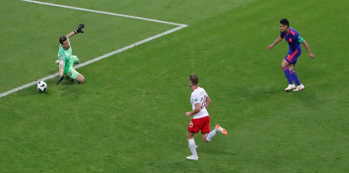 المنتخب الكولومبي يقسو على بولندا ويشعل صراع المجموعة الثامنة في كأس العالم (فيديو)