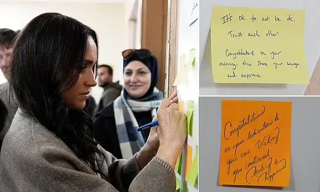 رسالة الأمير هاري وميغان ماركل للإدمان في الأردن