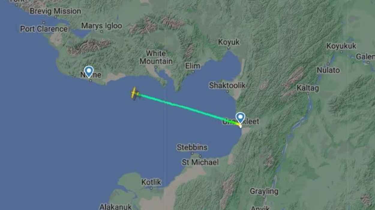 آلاسكا تواصل البحث عن طائرة مفقودة على متنها 10 ركاب
