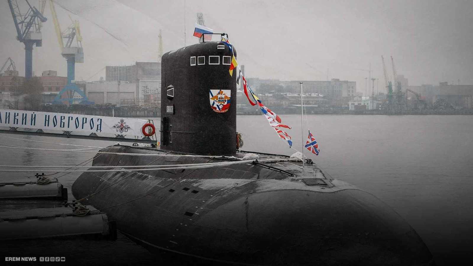 "غواصة روسية" تواجه خطر الانفجار في البحر المتوسط