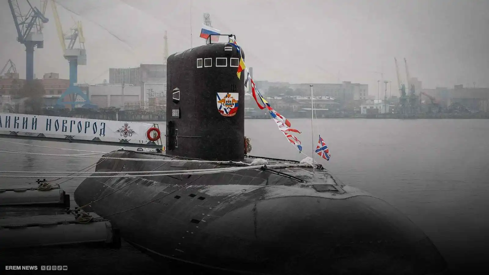 "غواصة روسية" تواجه خطر الانفجار في البحر المتوسط