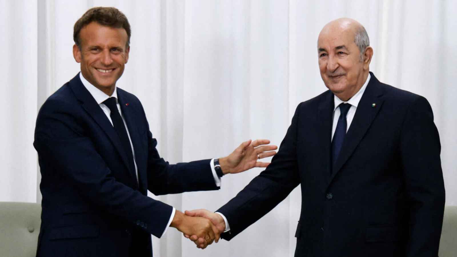 ماكرون يهنئ تبون: الحوار بين بلدينا ضروري