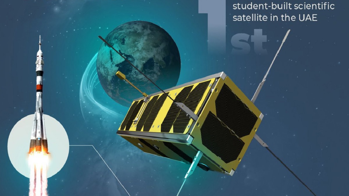 "مزن سات" أول قمر صناعي إماراتي تعليمي ينطلق للفضاء نهاية سبتمبر