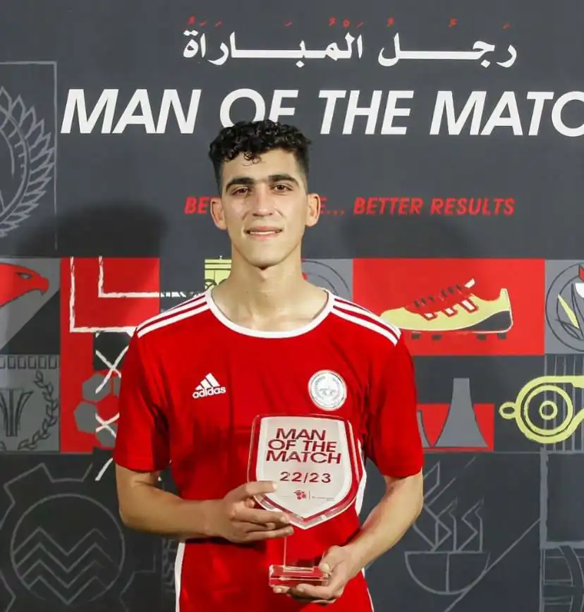 علي حمدي لاعب طلائع الجيش