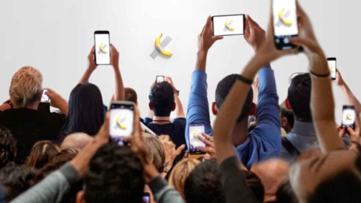 دجاجة مشوية قد تصبح العمل الفني المقبل بدلاً من "موزة الحائط" (صور)