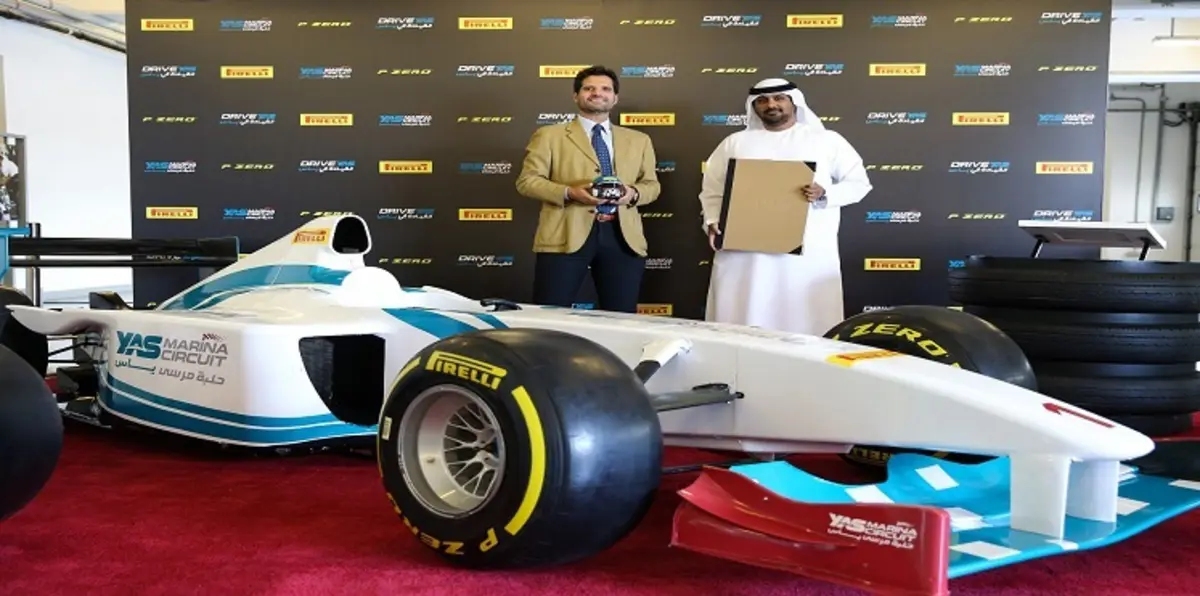 حلبة مرسى ياس وبيريللي توقعان اتفاقية رعاية تمتد لبضع سنوات