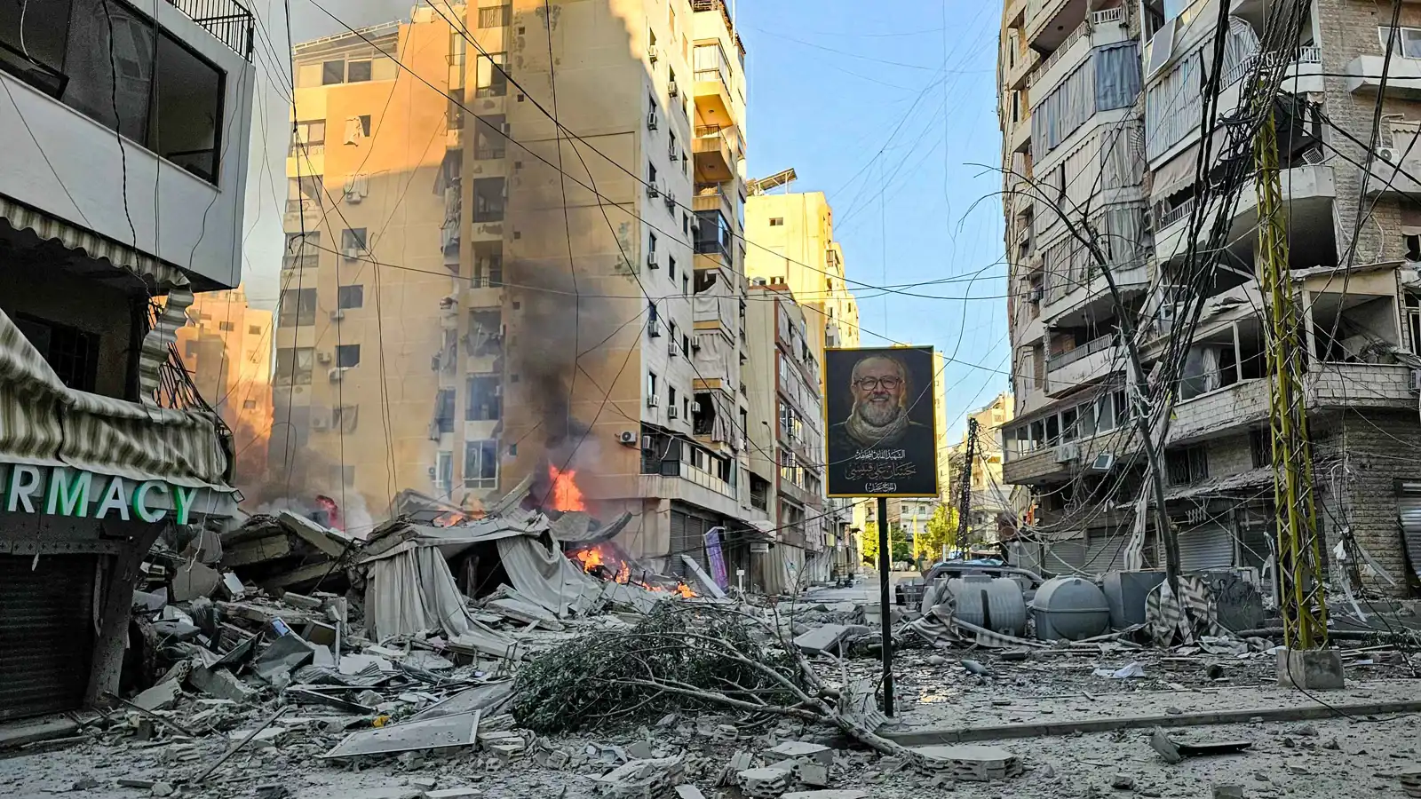 غارة إسرائيلية تستهدف ضاحية بيروت الجنوبية بعد إنذار إخلاء (فيديو)