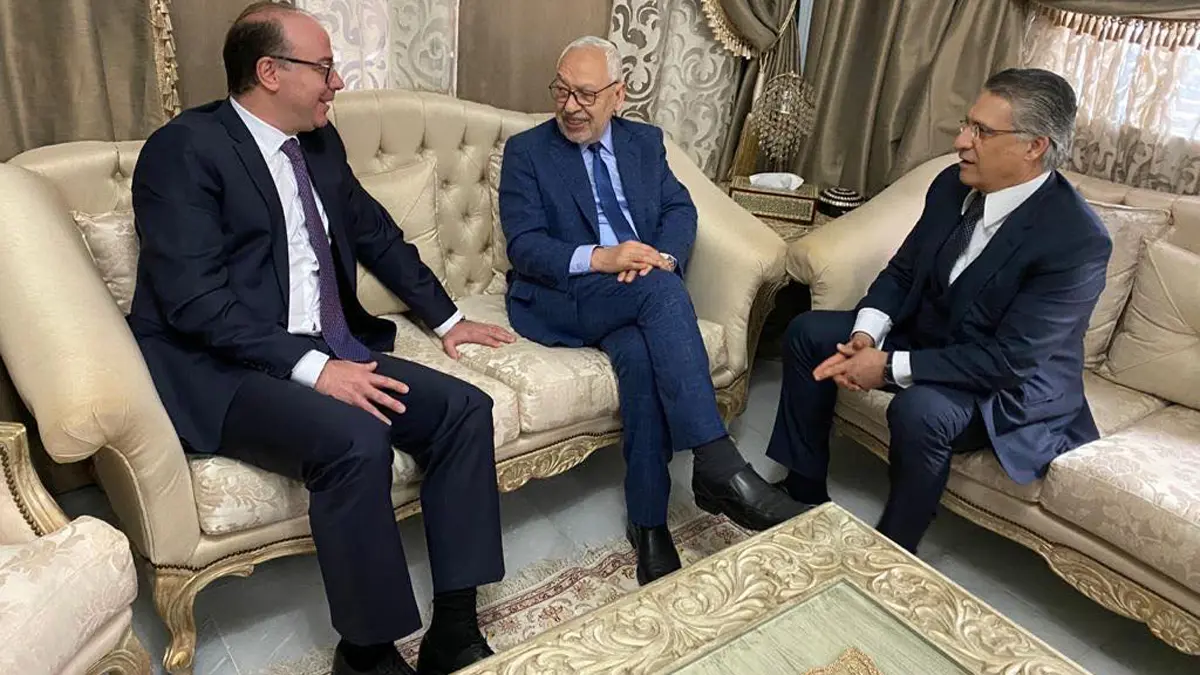 الفخفاخ يرفض دعوة الغنّوشي لإشراك "قلب تونس" بالائتلاف الحكومي