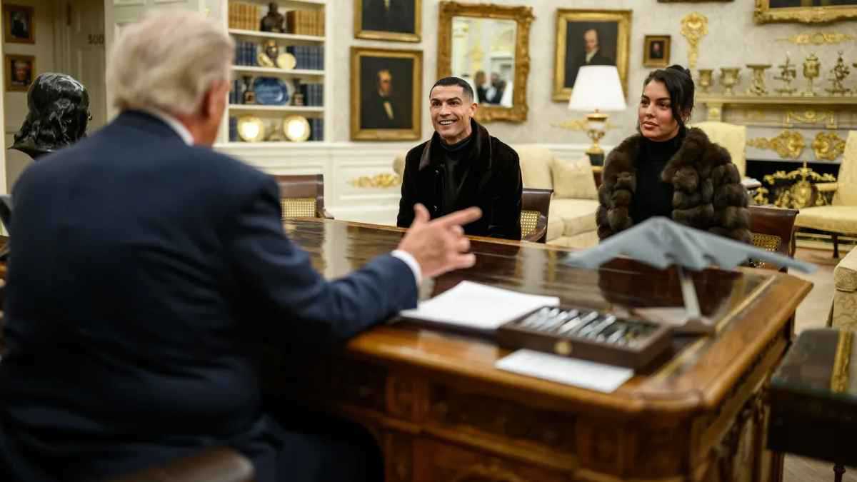 بيرس مورغان: ترامب يؤكد أن كريستيانو رونالدو أفضل لاعب في التاريخ