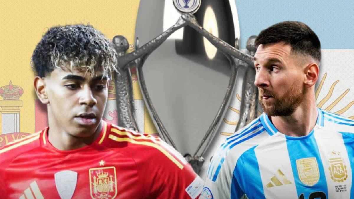 صدام ميسي ويامال.. موعد ومكان مباراة الفيناليسما بين الأرجنتين وإسبانيا