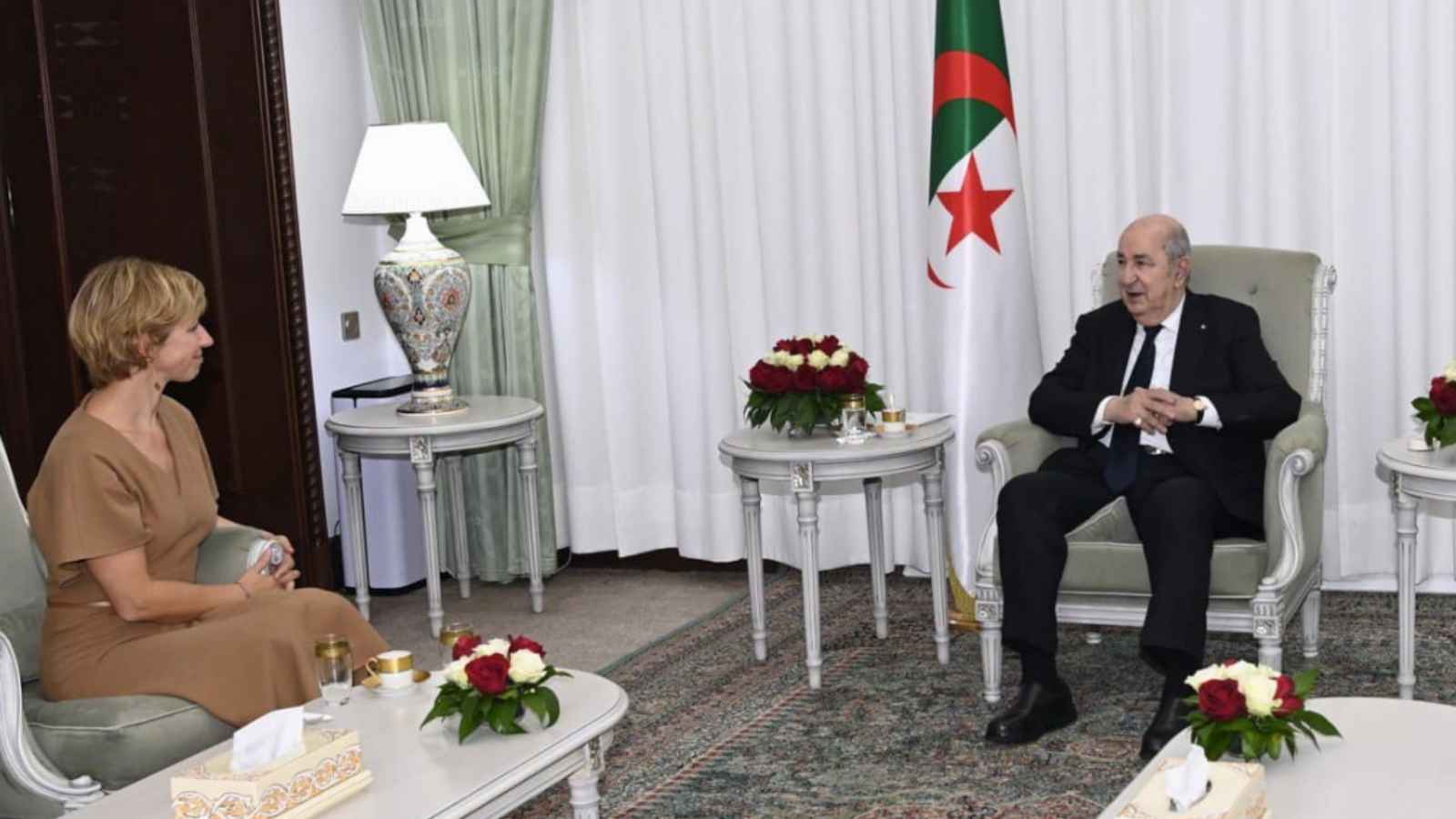 تبون يلتقي مبعوثة فرنسية تحمل رسالة من ماكرون