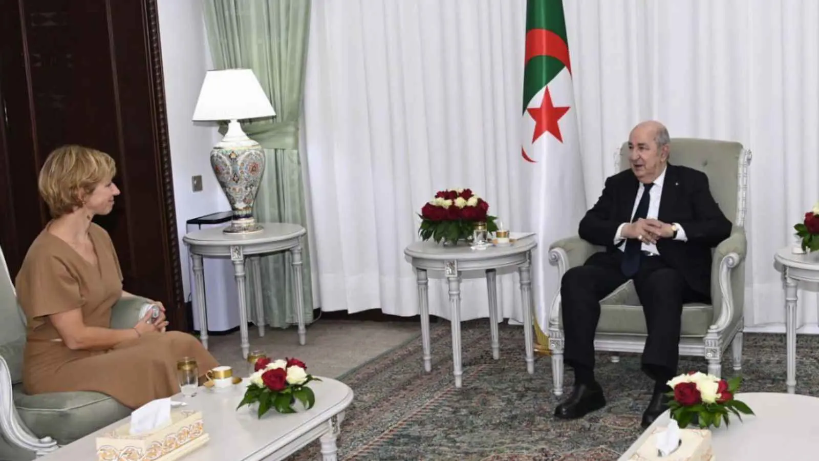 تبون يلتقي مبعوثة فرنسية تحمل رسالة من ماكرون