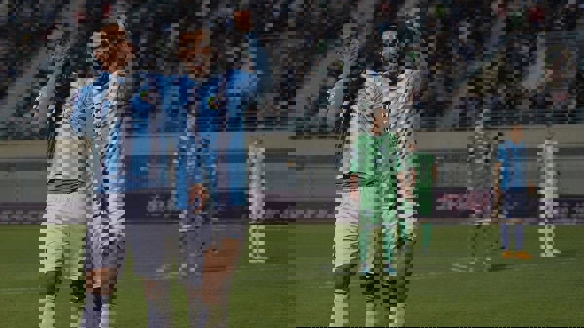 مشجع لفريق السالمية يسبب أزمة باحتفاله بعلم فريقه أمام جمهور العربي في الدوري الكويتي (فيديو)