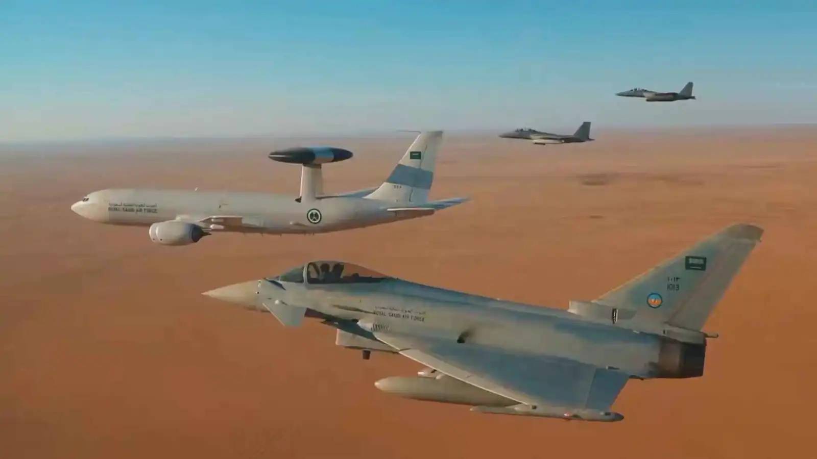 مقاتلات تابعة للجيش السعودي