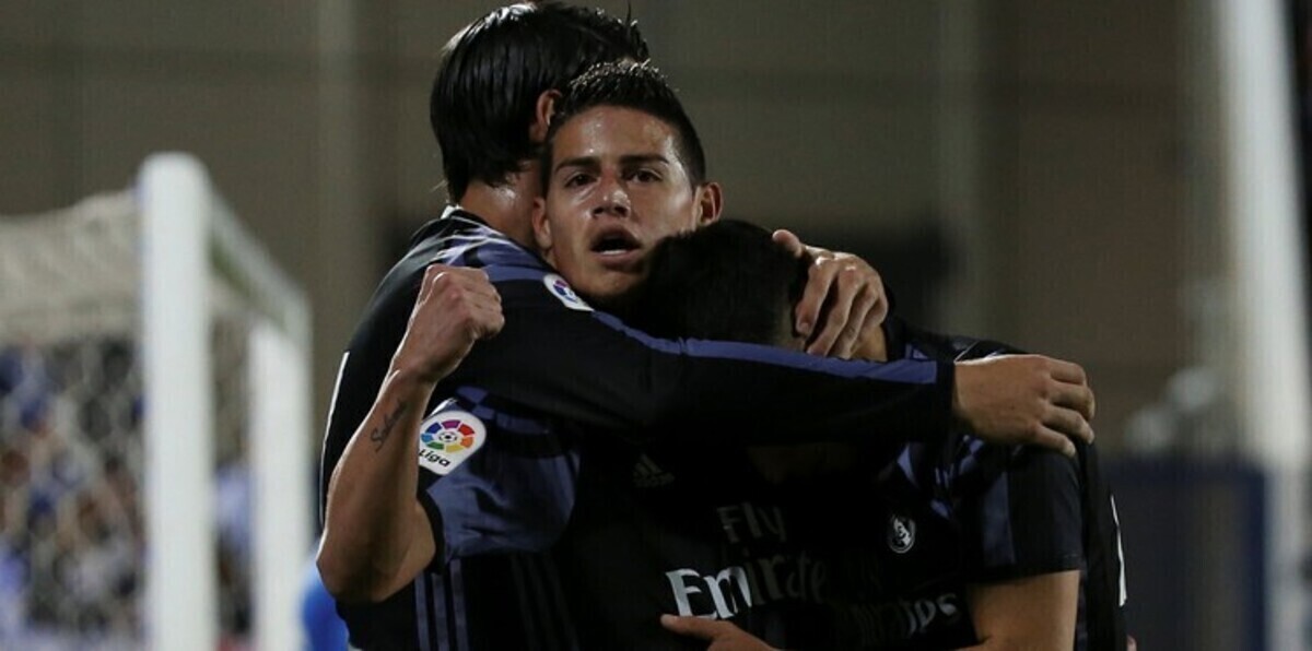 شاهد انفعال رودريغز الشديد بعد استبداله أمام ليغانيس (فيديو)