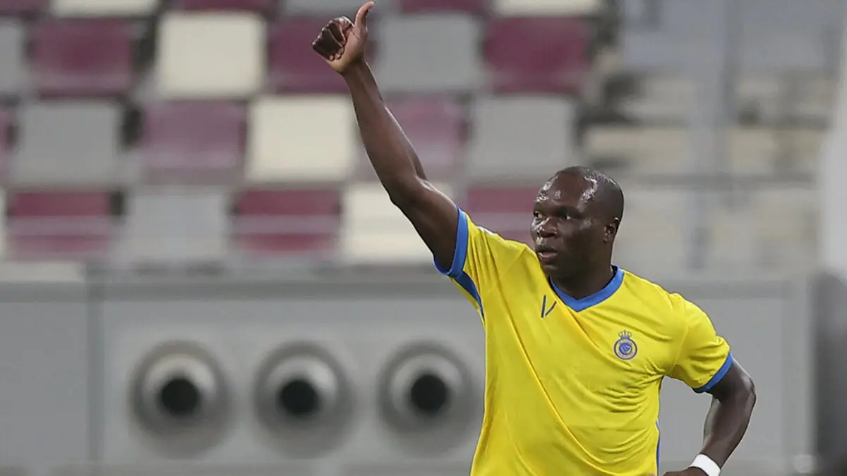 باريس سان جيرمان يتواصل مع وكيل أعمال فينسنت أبوبكر مهاجم النصر السعودي