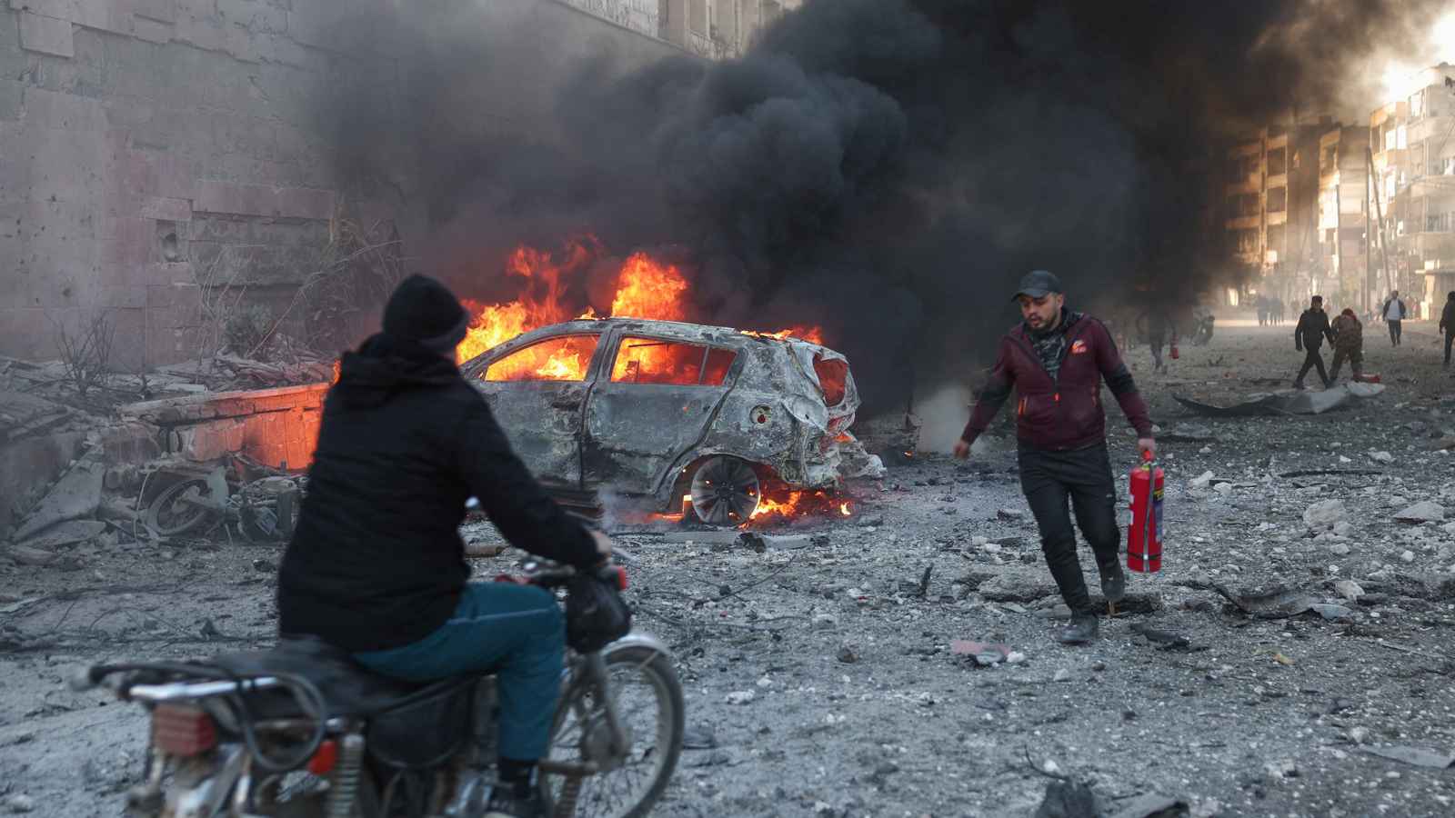 "جلبتا الدمار".. أوكرانيا تحمّل روسيا وإيران مسؤولية الوضع في سوريا