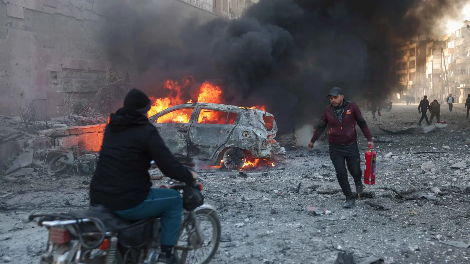 "جلبتا الدمار".. أوكرانيا تحمّل روسيا وإيران مسؤولية الوضع في سوريا