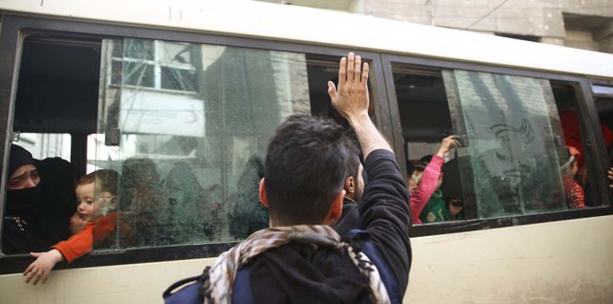 روسيا: أعداد النازحين من الغوطة الشرقية ترتفع إلى نحو 80 ألفًا